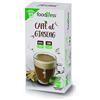 FoodNess - Capsule Caffè al ginseng zucchero di canna compatibile con sistema nespresso senza glutine, lattosio, aroma di caramello e vaniglia(6 box Tot. 60 capsule)