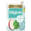 Twinings Digest 20 Bustine di Tè - La menta verde aiuta a sostenere la normale digestione. Morbida dolcezza dalla mela. Lo zenzero è molto sottile, lasciando un calore rilassante dopo ogni sorso