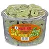 Haribo Gomma per frutta - Anelli di mela acida, 150 pezzi