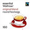 Waitrose Misto Original Sacchetti di tè rotondi essenziali Waitrose 160 per confezione