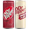 COCOJOY Dr Pepper Duo Classica e Vaniglia Float Bibite Analcoliche in Lattina Sleek da 330ml