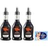 Felce Azzurra 3x Monari Federzoni Aceto Balsamico di Modena I.G.P.Gusto Rotondo,bottiglia di vetro spray da 250ml + 1 Confezione di Talco Felce Azzurra in omaggio, Busta da 100g