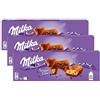 CAIYA 3X Milka Tender Cow Tortino Soffice al Cacao con Pezzi di Cioccolato al Latte 140g