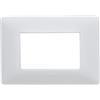 bticino matix placca 3 posti moduli cenere mostrina cornice portafrutto incasso bticino am4803bcn