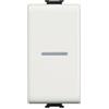 bticino matix pulsante unipolare assiale 10a illuminabile bticino am5055n