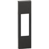 bticino living now cover per prese, interruttori bipolari e pulsanti a tirante colore nero bticino kg02