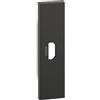 bticino living now cover per presa hdmi art k4284p 1 modulo nero bticino kg14