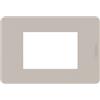bticino JA4803ts placca matix go 3 moduli sand bticino JA4803ts