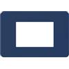 bticino JA4803TB placca matix go 3 moduli blue bticino JA4803TB