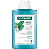 Klorane Shampoo alla Menta Acquatica BIO 200ml - Detox, capelli purificati 200 ml