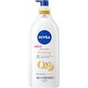 NIVEA Latte Corpo Rigidità Q10 48H (1 x 625ml) — Latte corpo idratante arricchito con Co-Enzima Q10 & Vitamina C — Crema idratante rassodante per il corpo per pelli normali