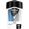 Rexona Maximum Protection Clean Scent - Deodorante stick da uomo, 45 ml