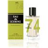 Iceberg EAU de ICEBERG Italian Bergamot - Eau de Toilette 100 ml, Fragranza da Uomo Aromatica Agrumata, Flacone di Vetro Rettangolare dal Design Senza Tempo, Per Gli Uomini Cool e Sportivi