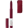 MAYBELLINE New York Rossetto Matita SuperStay Ink Crayon Colore Matte a Lunga Tenuta, 55 Make it Happen