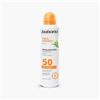 Babaria - Bruma Solare Pelli Sensibili SPF50 | Senza Allergeni | Testata Dermatologicamente | Idratante | Resistente all'Acqua | Coral Friendly | Vegano | 200 ml