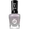 Sally Hansen Miracle Gel Supercharged Pinks, Fog-et Me Not, Smalto per unghie, Color Grip Complex, A lunga durata, 14.7ml