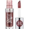 Essence Cosmetics Hydra Kiss Olio Labbra, Idratante, Curativo, con Oli, Lucida, Rugiadosa, 4 ml