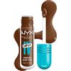NYX Professional Makeup Gloss e Tinta Labbra Idratante 2in1, Idratazione fino a 12H, Con Vitamina B12 e Magnesio, Lip IV Hydrating Gloss Stain, Tonalità: 04 Cocoa Quench!