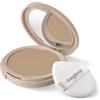 Bottega Verde - d'Amore d'Accordo Fondotinta Compatto, 8 gr, Wet & Dry, con Niacinamide ed Estratto di Ginger, Colore Pesca