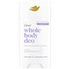 Dove - Deodorante per tutto il corpo - Stick - Lavanda & Camomilla - Anti Odori e Tracce Bianche 72h - Progettato per pelli sensibili - 75ml