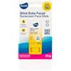 Senti2 - Stick solare viso SPF50, Waterproof, protezione alta - 20g