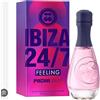 Pacha Ibiza Perfumes - Feeling Ibiza 24/7 Her, EDT da donna - Lunga durata - Fragranza elegante, fresca e giovanile - Note floreali, ambrate e fruttate - Ideale da indossare di giorno - 80 ml