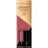 Max Factor - Lipfinity Lip Colour - Rossetto Lunga Durata e Gloss Idratante con Applicazione Bifase - Nuance 016 Glowing - 2.3 ml e 1.9 g