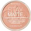 Rimmel London Cipria Compatta Stay Matte - Polvere Opacizzante a Lunga Tenuta per Pelli Grasse e Miste - Cashmere - 14 g