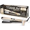 Demeliss Elixir Ritual Piastra a Vapore Titanium V2.0 - 5 Temperature - Serbatoio 30 ml - Piastre Sottili - Pettine Removibile - Liscio & Ricci - Schermo Digitale - Styling Professionale