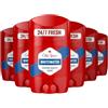 Old Spice Whitewater deodorante stick, 50 ml, confezione da 6