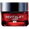 L'Oreal Paris L'Oréal Paris Cura del giorno, rassodante e rinforzante per la cura del viso con effetto 3 volte, con acido ialuronico, vitamina C e pro-retinolo, Revitalift Laser X3, 50 ml