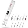 medisana MP 940 set elettrico per manicure e pedicure, lima per unghie, fresa per unghie e rimuovi calli, kit per la cura di mani e piedi e per il trattamento di unghie, cuticole e calli