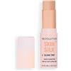 Revolution Beauty London Revolution Skin Silk Glow Tint Stick Fondotinta Leggero - Pelle Luminosa, Nasconde le Imperfezioni e Leviga le Linee Sottili, Tonalità Fair Neutral Cool, 8g
