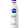 NIVEA Lozione per il corpo, citronella e cura, crema per il corpo con siero per la cura profonda per 72 ore, lozione per il corpo con olio di sesamo e profumo rinfrescante (400 ml)