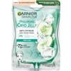 Garnier SkinActive Maschera Viso in Tessuto Hyaluronic Cryo Jelly, Anti-Fatica con Acido Ialuronico, Mentolo e Glicerina, Formula Effetto Ghiaccio, 27 g
