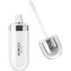 KIKO Milano 3D Hydra Lipgloss 01 | Lucidalabbra Effetto 3D Idratante e Volumizzante, Gloss Labbra Luminoso con Finish Brillante e Comfort Estremo