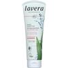 lavera Base sensitiv Latte detergente biologico aloe vera e burro di karitè, pelle secca e sensibile, principi attivi vegetali biologici, cosmetici naturali e innovativi, confezione da 2 (2 x 125 ml)