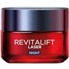 L'Oreal Paris L'Oréal Paris - Trattamento "Revitalift Laser X3", crema notte anti-età all'acido ialuronico