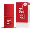 3INA MAKEUP - The No-Rules Stick 244 (mini) - Blush in Crema Rosso con Acido ialuronico - Blush Stick per Occhi Labbra e Guance - Blush Formato Viaggio dal Finitura naturale - Vegan - Cruelty Free