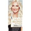 Joanna Brillante professionale Multi Biondo Platinum per capelli interi - Illumina i capelli di 9 toni, tonalità più fresca, maschera di sistema biondo - protegge i capelli durante il trattamento