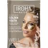 IROHA NATURE - Patch Occhi Foil Divine 2 unità | Extra Illuminanti con Platino, Collagene e Acido Ialuronico | Patch Contorno Occhi con Oro 24K | Risultati in 15 Minuti | Maggiore Compattezza