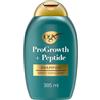 OGX ProGrowth plus Peptide Shampoo chiarificante - Shampoo delicato ed esfoliante per il cuoio capelluto supporta la crescita naturale dei capelli rimuovendo i depositi, con acido mandelico all'1,5%