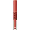 NYX Professional Makeup Rossetto Ultra Pigmentato, Brillantezza a Lunga Tenuta, No Transfer, Shine Loud, 06 Ambition Statement