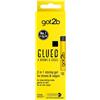 got2b Gel per sopracciglia 2 in 1 incollato per sopracciglia e bordi, tenuta 72 ore, senza residui bianchi o appiccicosità, vegano, senza silicone, senza alcool, 16 ml