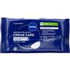NIVEA Salviettine Struccanti Creme Care 25 Pezzi, Struccante viso e occhi e labbra per trucco waterproof, Con Pro-Vitamina B5 e Idramina, Detergente viso nutriente per tutti i tipi di pelle