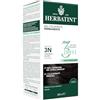 Herbatint Gel Colorante Permanente 3Dosi, 300ml - 3N Castano Scuro, Senza Ammoniaca, per Pelli Sensibili, 100% Copertura Capelli Bianchi, con 8 Estratti Naturali Bio