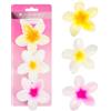 Brushworks Tropical Flower Claw Clips - 3 Pack
