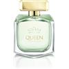 Banderas Perfumes, Queen Of Seduction, Eau de Toilette Spray per Donne, Fragranza Floreale con Mote Marine, 80 ml
