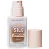 Revolution Beauty London Makeup Revolution, Skin Silk Serum Foundation, Light to Medium Coverage, Contains Hyaluronic Acid, F13.5, 23ml