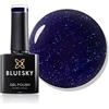 Bluesky Smalto Per Unghie Gel, Caring, Aw19, Fw1919, Marrone, Luccichio (Per Lampade Uv E Led) - 10 Ml
